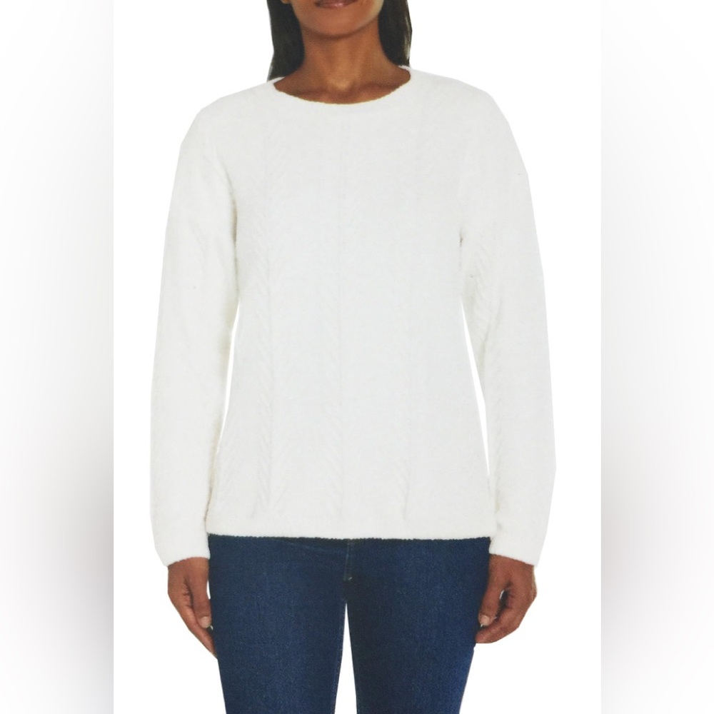 Orvis Women's Chenille Crewneck Sweater Size Small